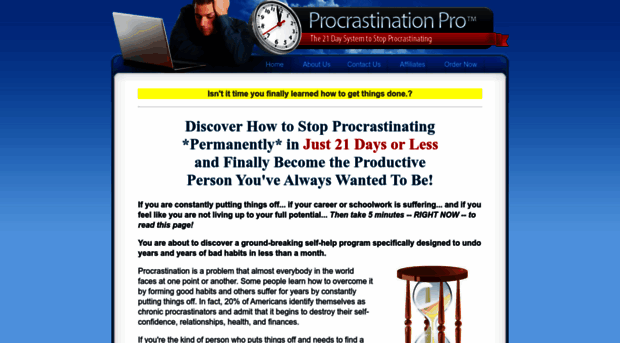 stopprocrastinating.net
