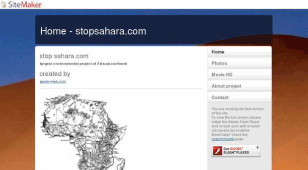 stopsahara.com