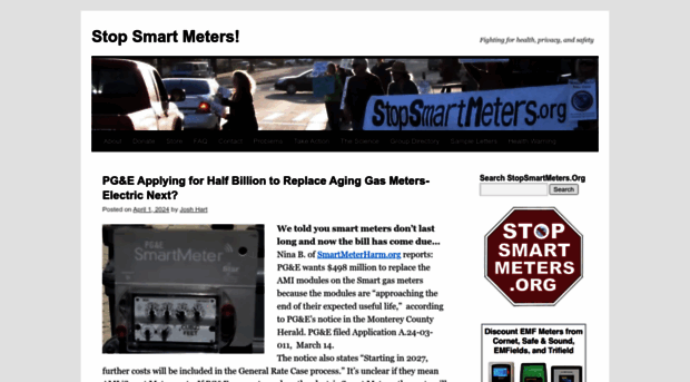 stopsmartmeters.org