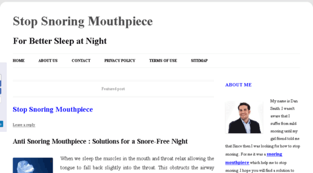 stopsnoringmouthpiece.org