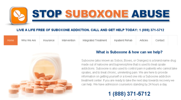 stopsuboxoneabuse.com