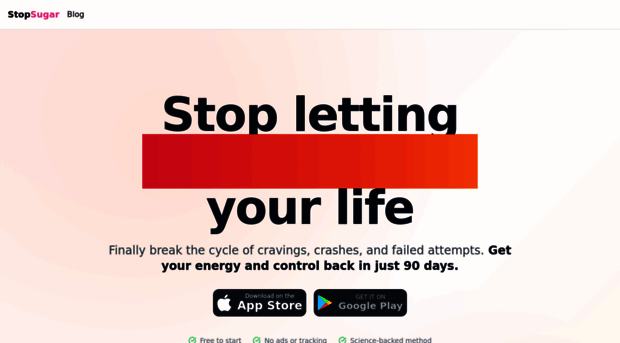 stopsugar.app