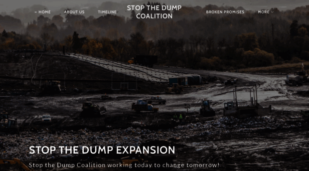 stopthedumpcoalition.org