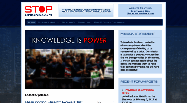 stopunions.com