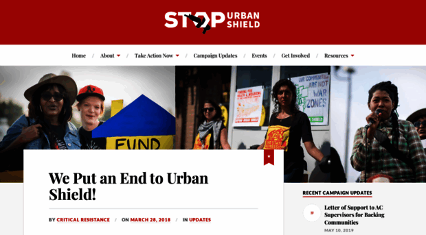 stopurbanshield.org