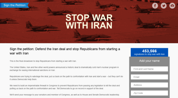 stopwarwithiran.com