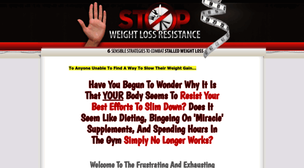 stopweightlossresistance.com