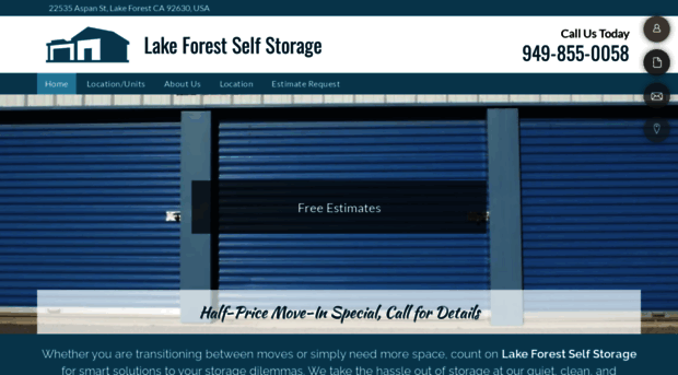 storagelakeforest.com