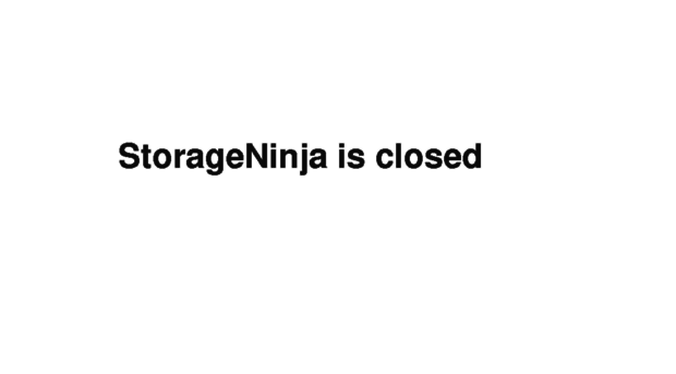 storageninja.com