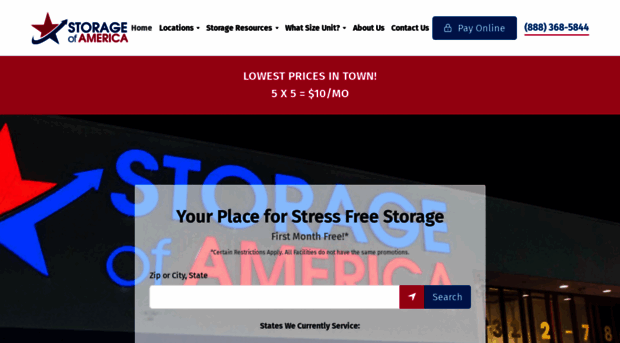 storageofamerica.com