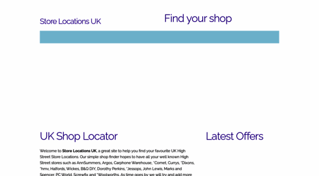 store-locations.co.uk