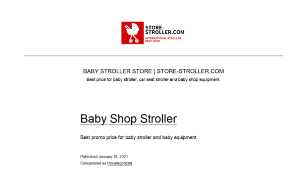 store-stroller.com