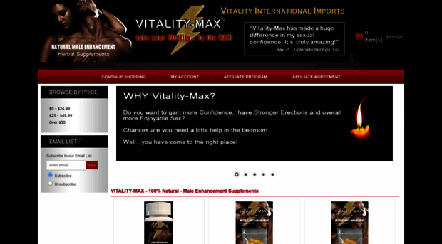 store-vitality-max-com.3dcartstores.com