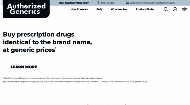 store.authorizedgenerics.com