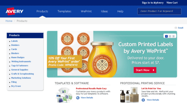 store.avery.com