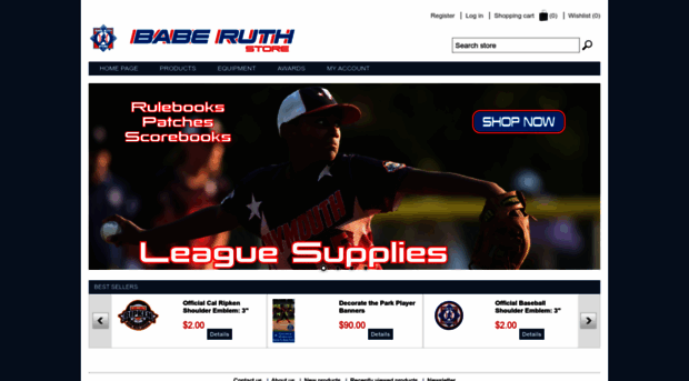 store.baberuthleague.org