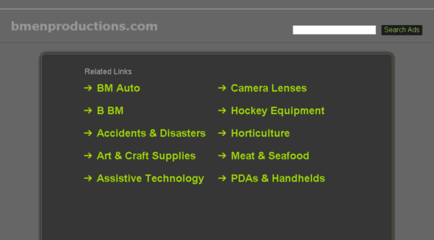 store.bmenproductions.com
