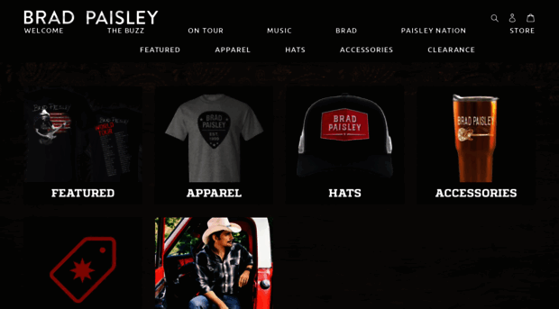 store.bradpaisley.com