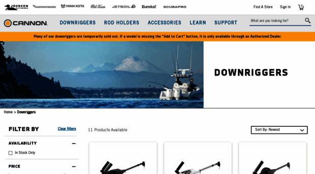 store.cannondownriggers.com