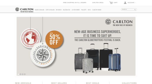 store.carltontravelbags.com