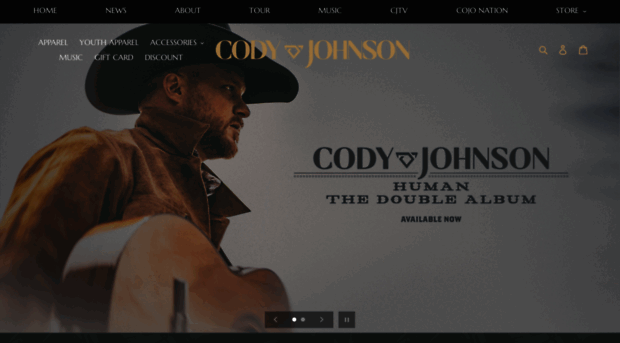 store.codyjohnsonmusic.com