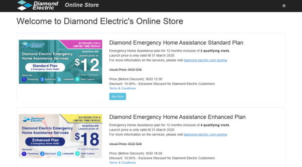 store.diamond-electric.com.sg