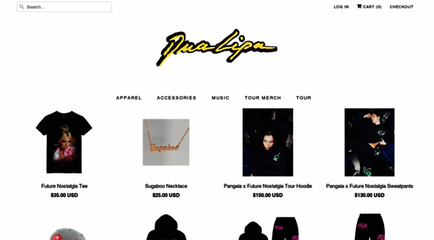 store.dualipa.com