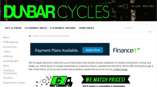 store.dunbarcycles.com