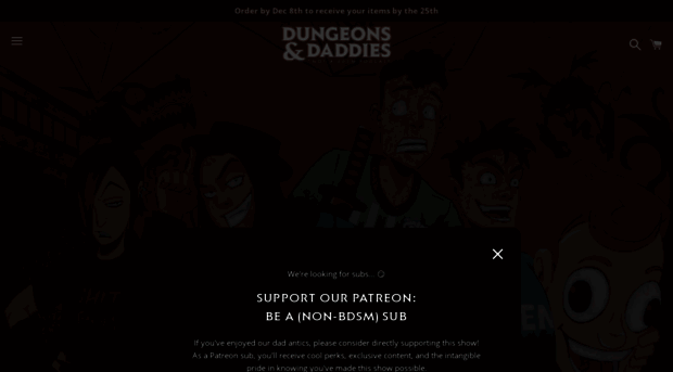 store.dungeonsanddaddies.com