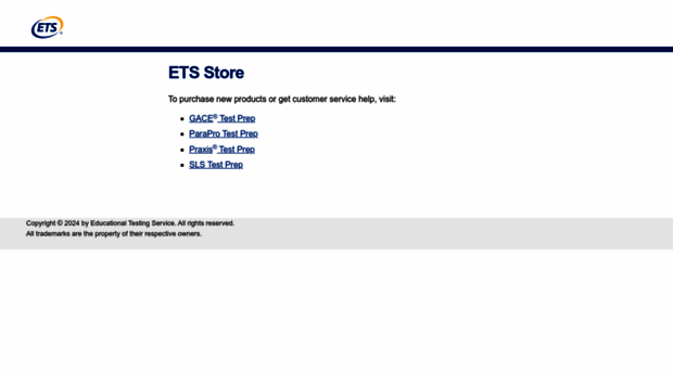 store.ets.org