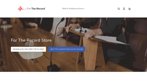 store.fortherecord.com