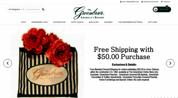 store.greenbrier.com