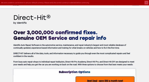 Store identifix Identifix Direct Hit Professio Store Identifix