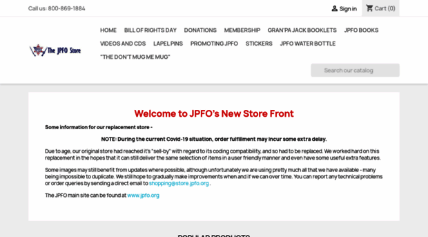 store.jpfo.org