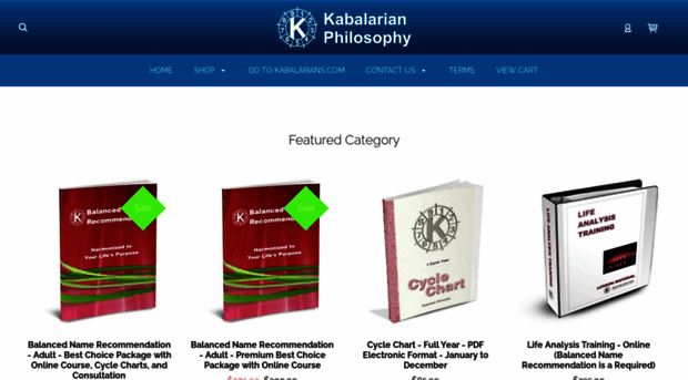 store.kabalarians.com