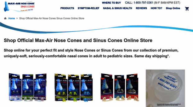 store.maxairnosecones.com