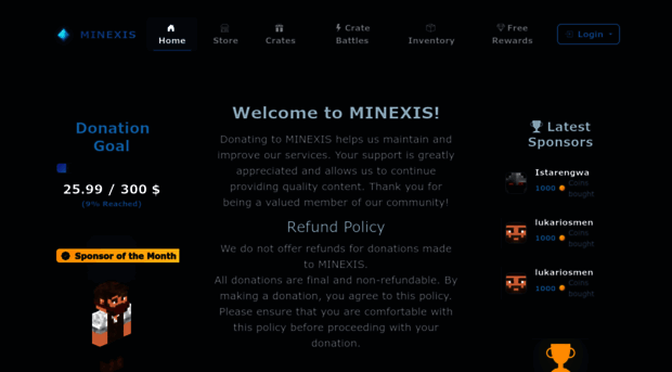 store.minexis.dev