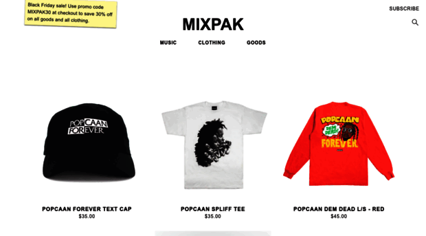 store.mixpakrecords.com