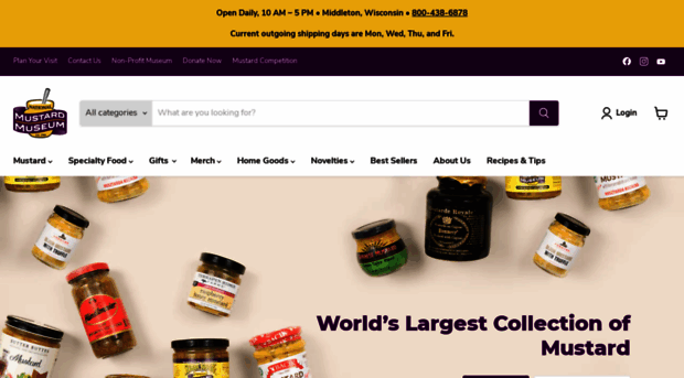 store.mustardmuseum.com