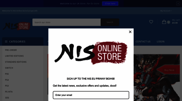 store.nisaeurope.com