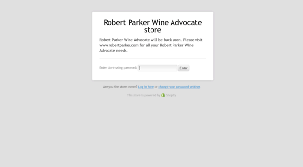 store.robertparker.com