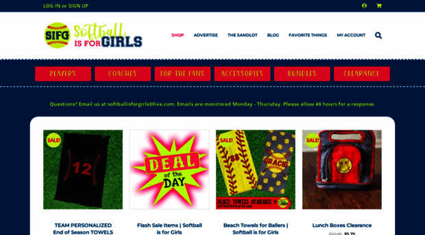 store.softballisforgirls.com