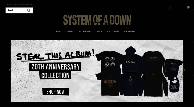 store.systemofadown.com