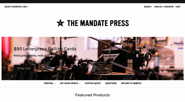 store.themandatepress.com