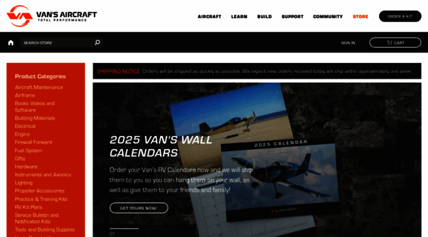 store.vansaircraft.com