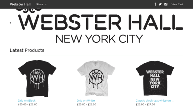 store.websterhall.com