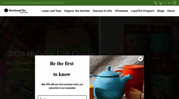 storehousetea.com