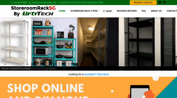 storeroomracksg.com