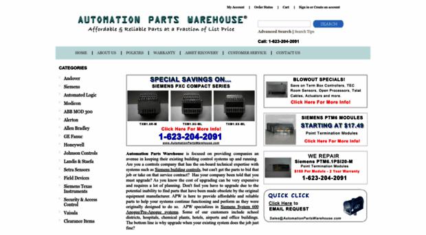 stores.automationpartswarehouse.com