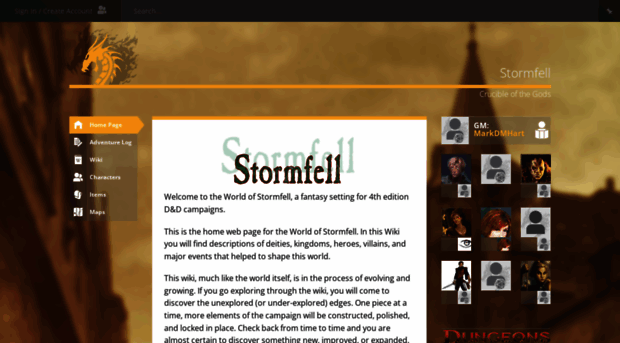 stormfell.obsidianportal.com